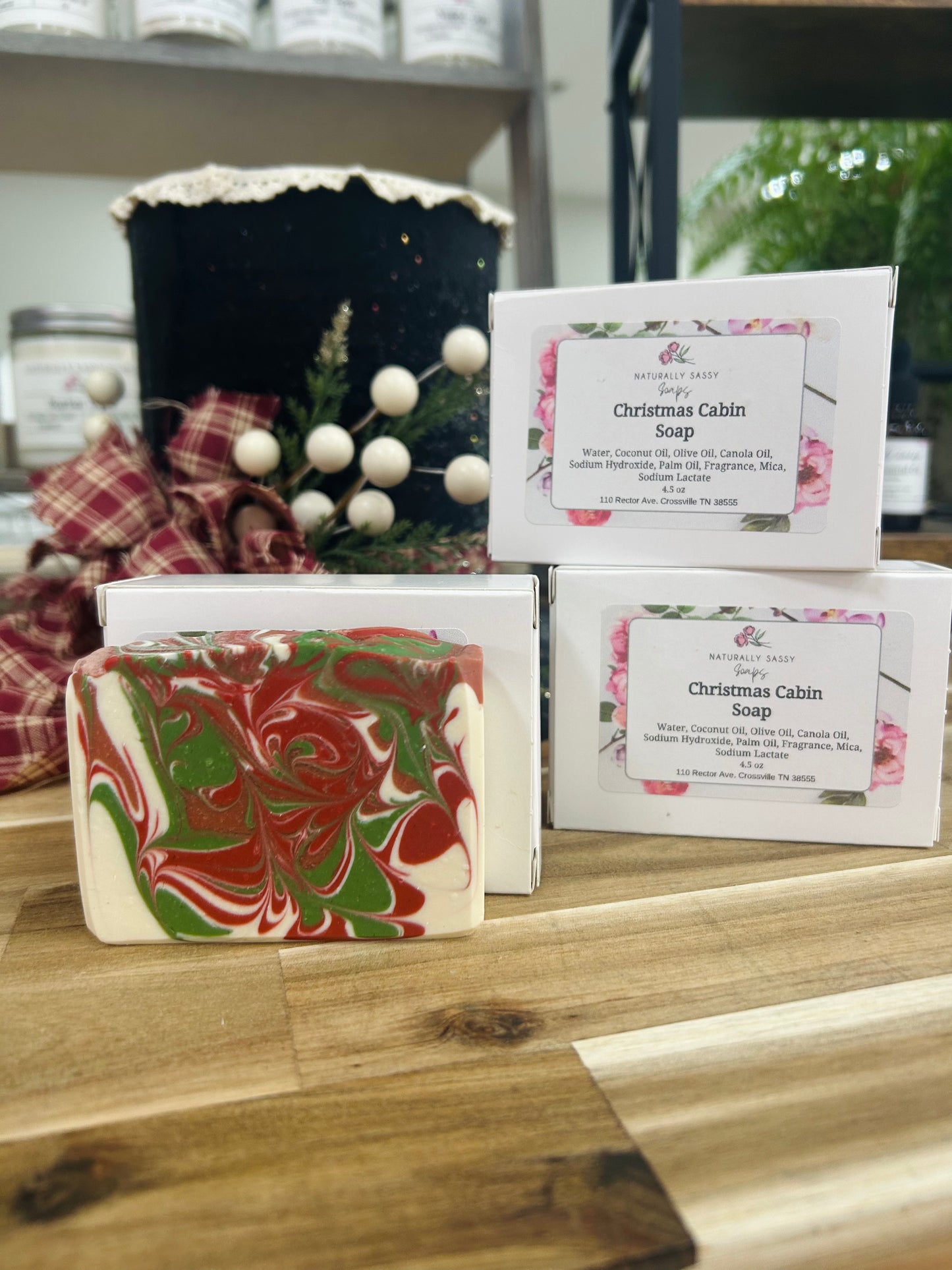 Christmas Cabin Soap