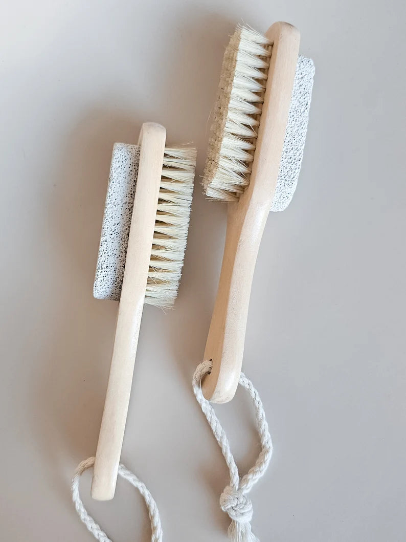 Wooden Pumice Brush