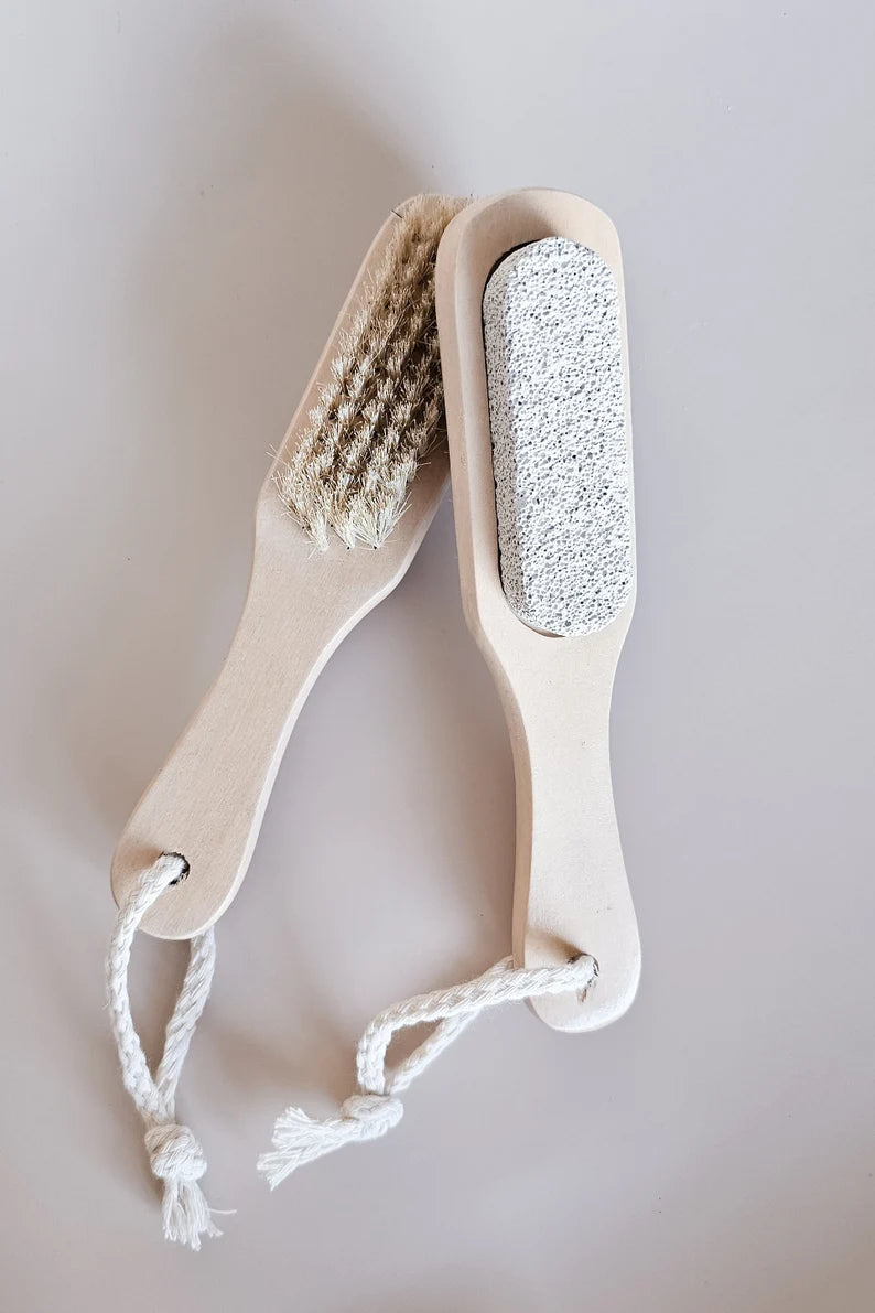 Wooden Pumice Brush