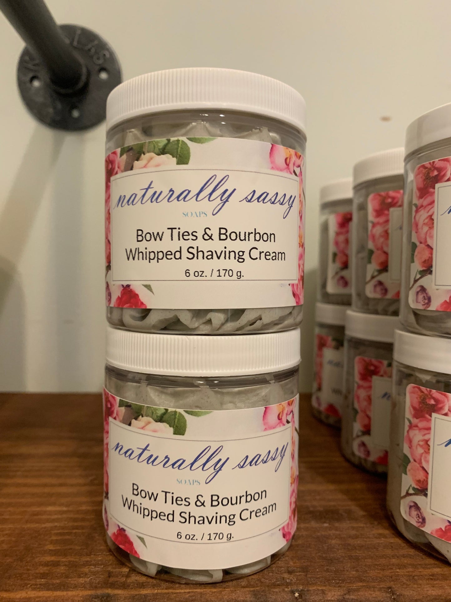Bow Ties & Bourbon Whipped Shaving Cream