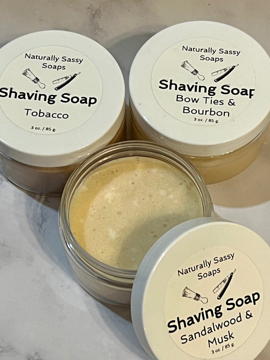 Shaving Soap Jar