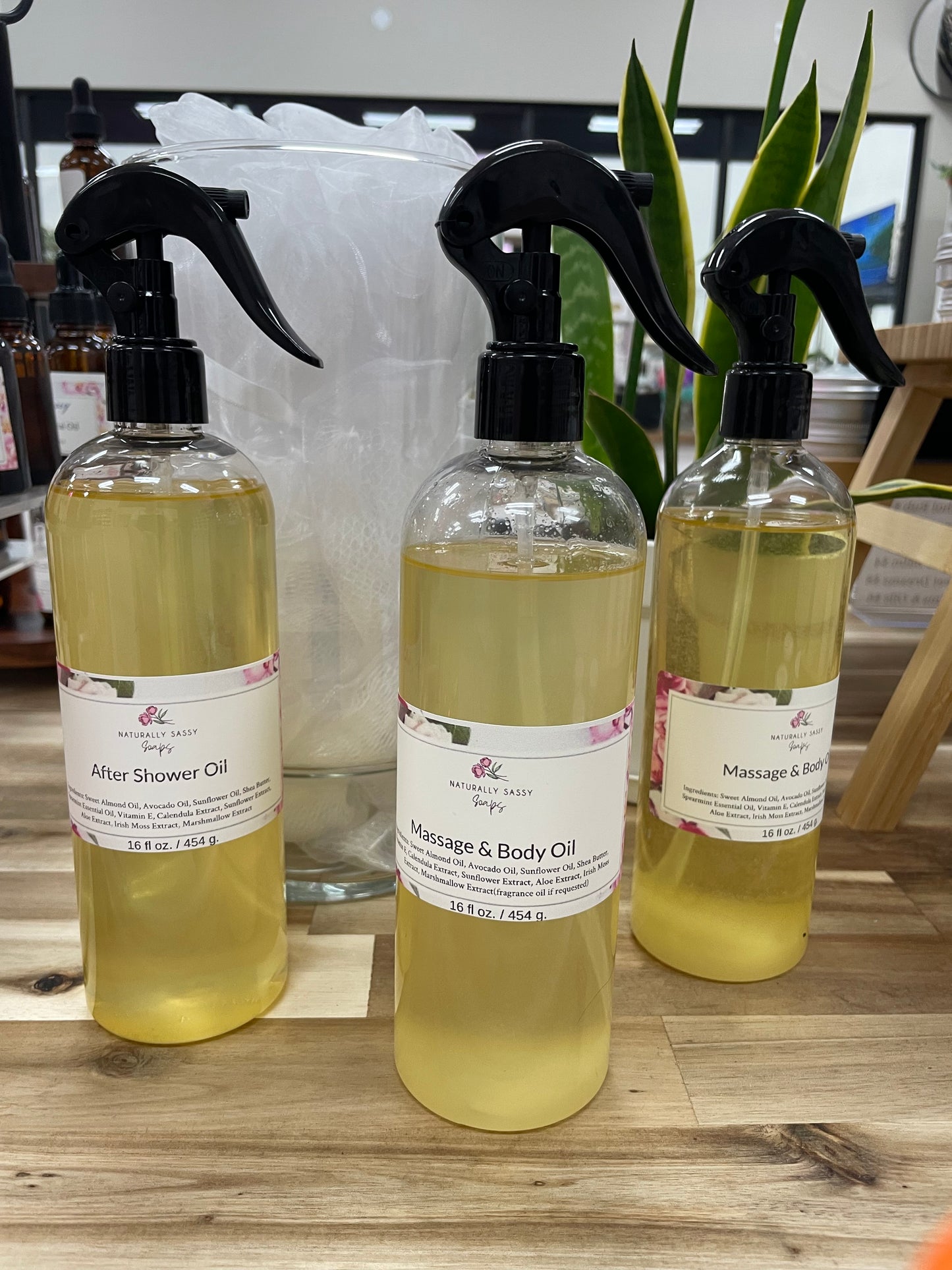 After Shower Oil