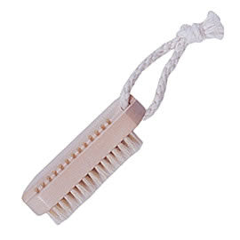 Wooden Nail Brush with Dual Brushing Tip