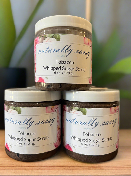 Tobacco Whipped Sugar Scrub