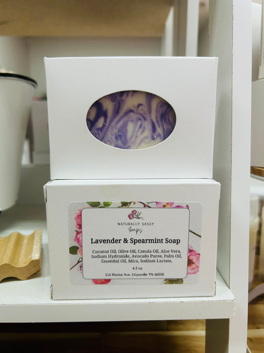 Lavender and Spearmint Soap