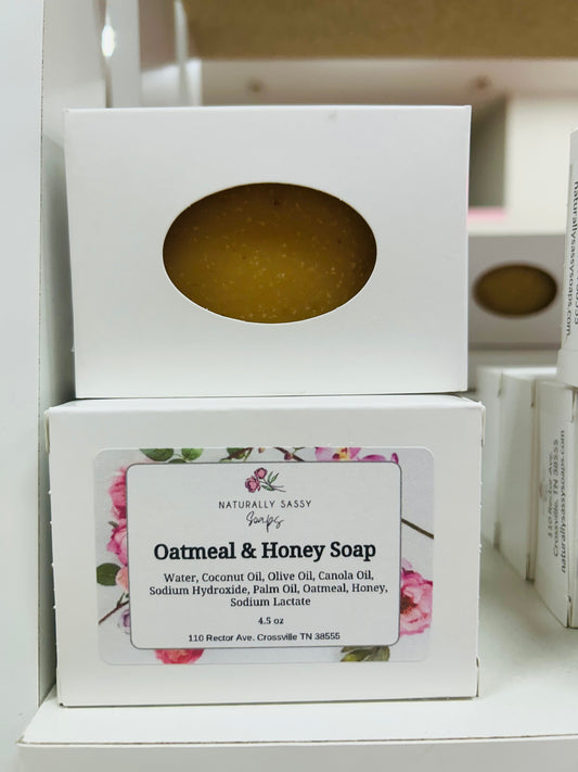 Oatmeal and Honey Soap