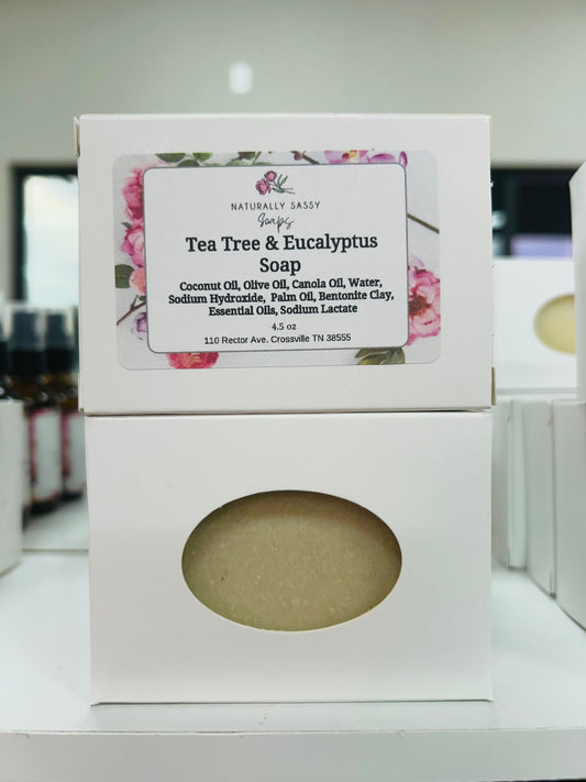 Tea Tree & Eucalyptus Facial Soap