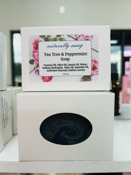 Tea Tree & Peppermint Facial Soap