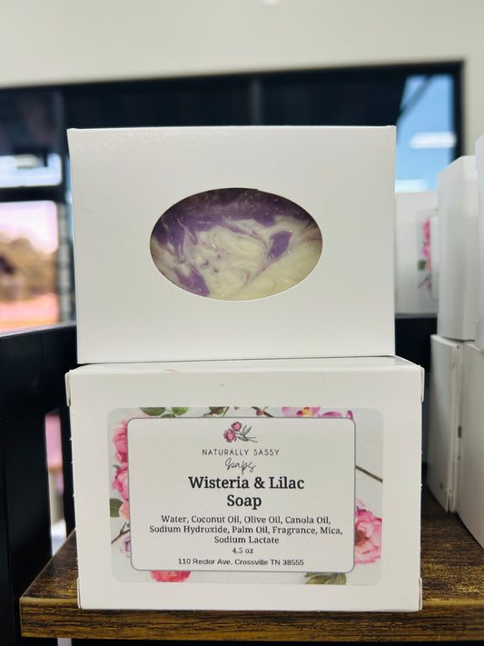 Wisteria and Lilac Soap