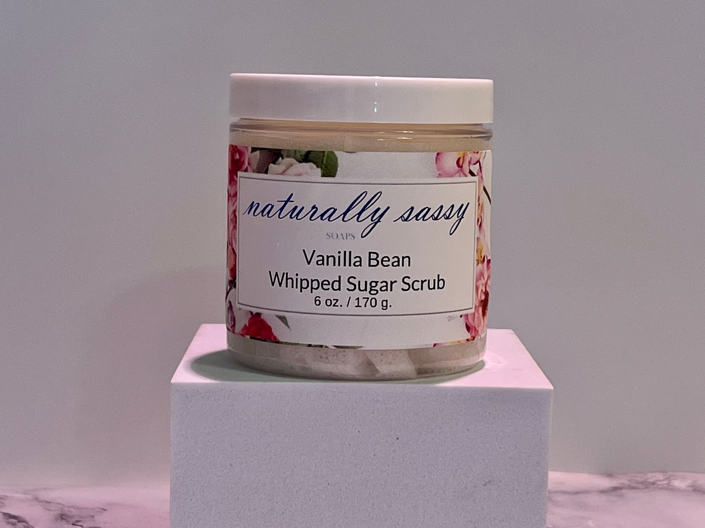 Vanilla Bean Whipped Sugar Scrub