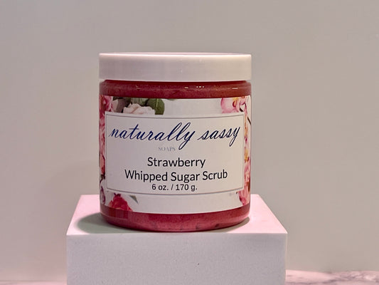 Strawberry Whipped Sugar Scrub