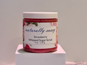 Sugar Berry & Rhubarb Whipped Sugar Scrub