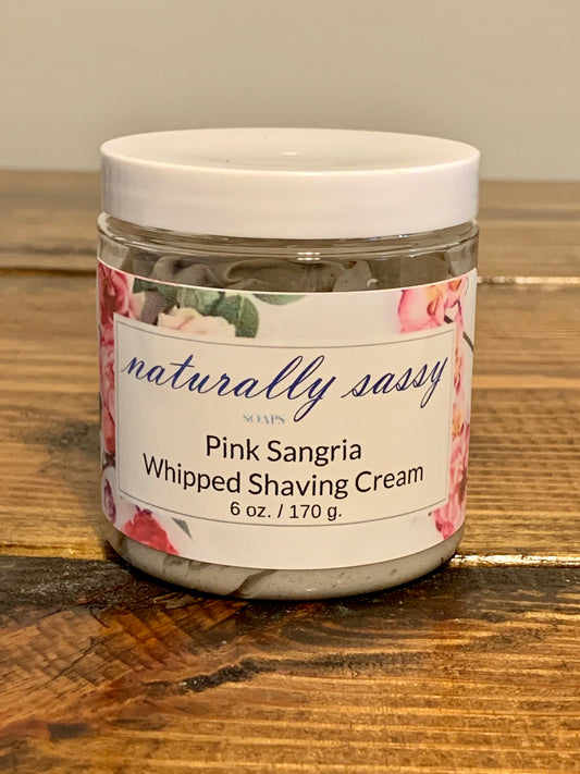 Pink Sangria Whipped Shaving Cream