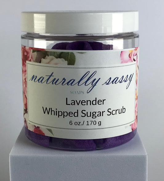 Lavender Whipped Sugar Scrub