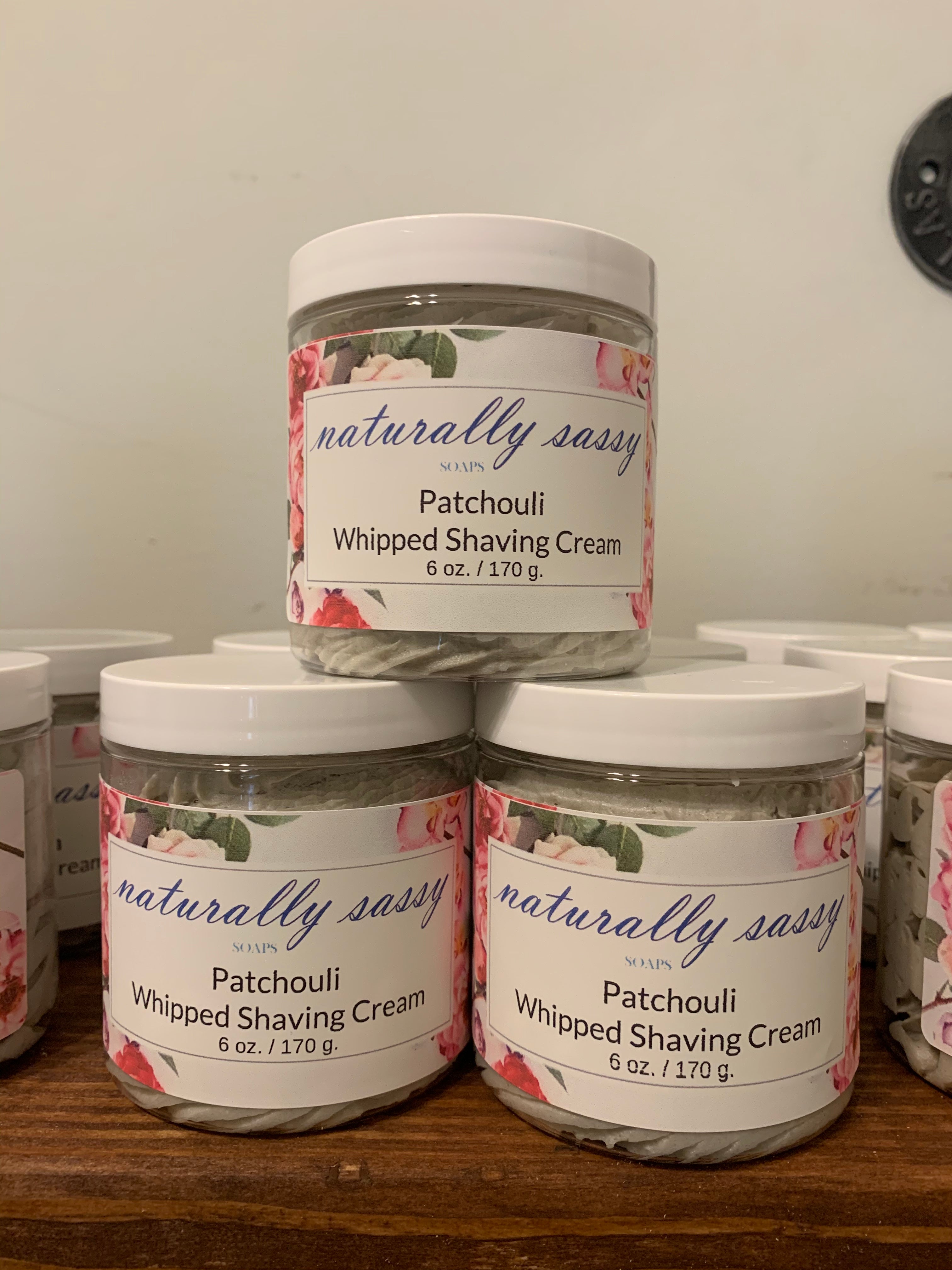 Patchouli Whipped Shaving Cream