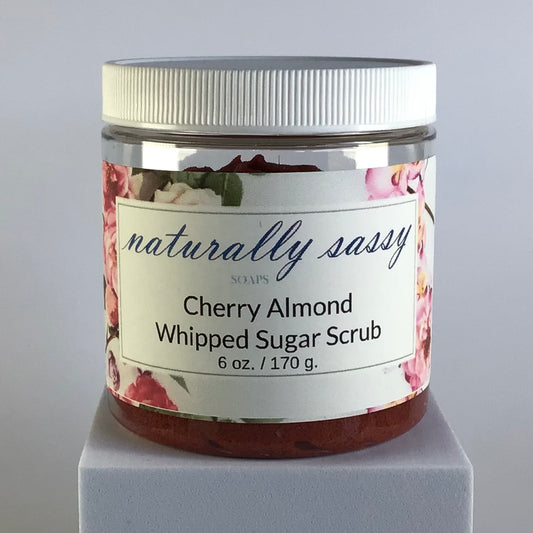 Cherry Almond Whipped Sugar Scrub