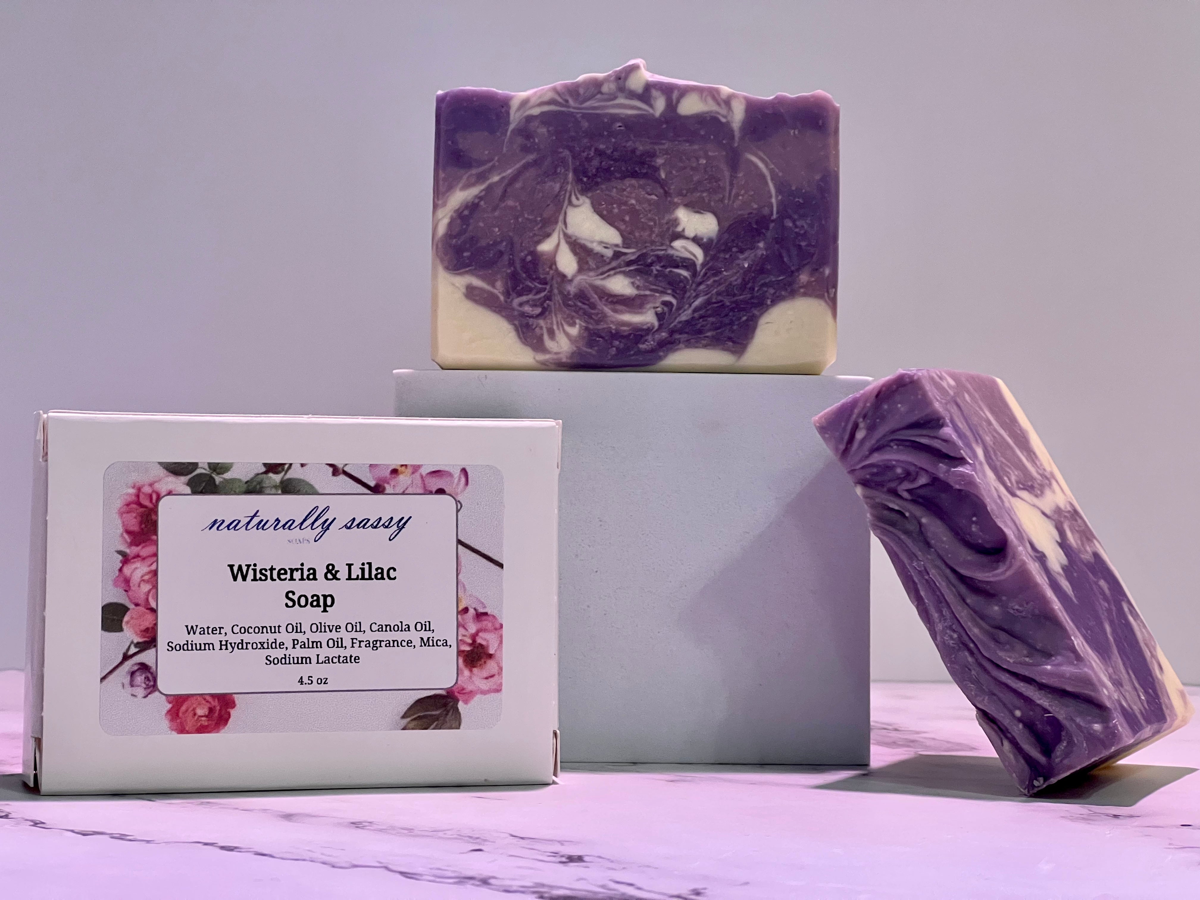 Wisteria and Lilac Soap