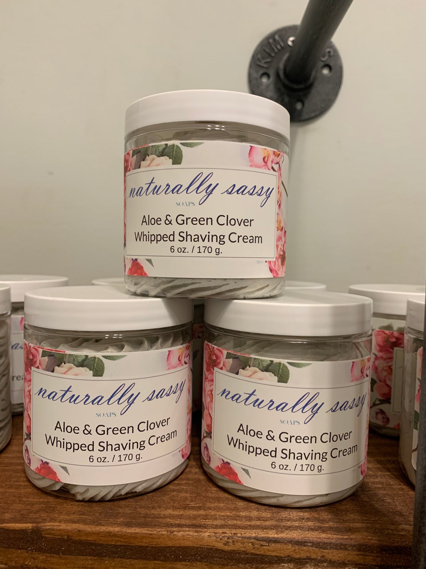 Aloe & Green Clover Whipped Shaving Cream