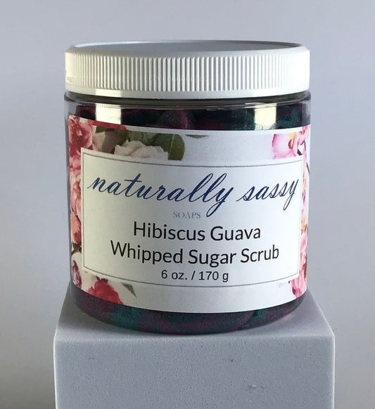 Hibiscus Guava Whipped Sugar Scrub