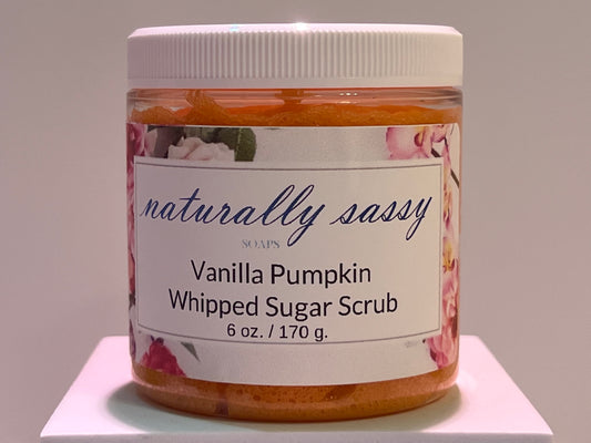 Vanilla Pumpkin Whipped Sugar Scrub