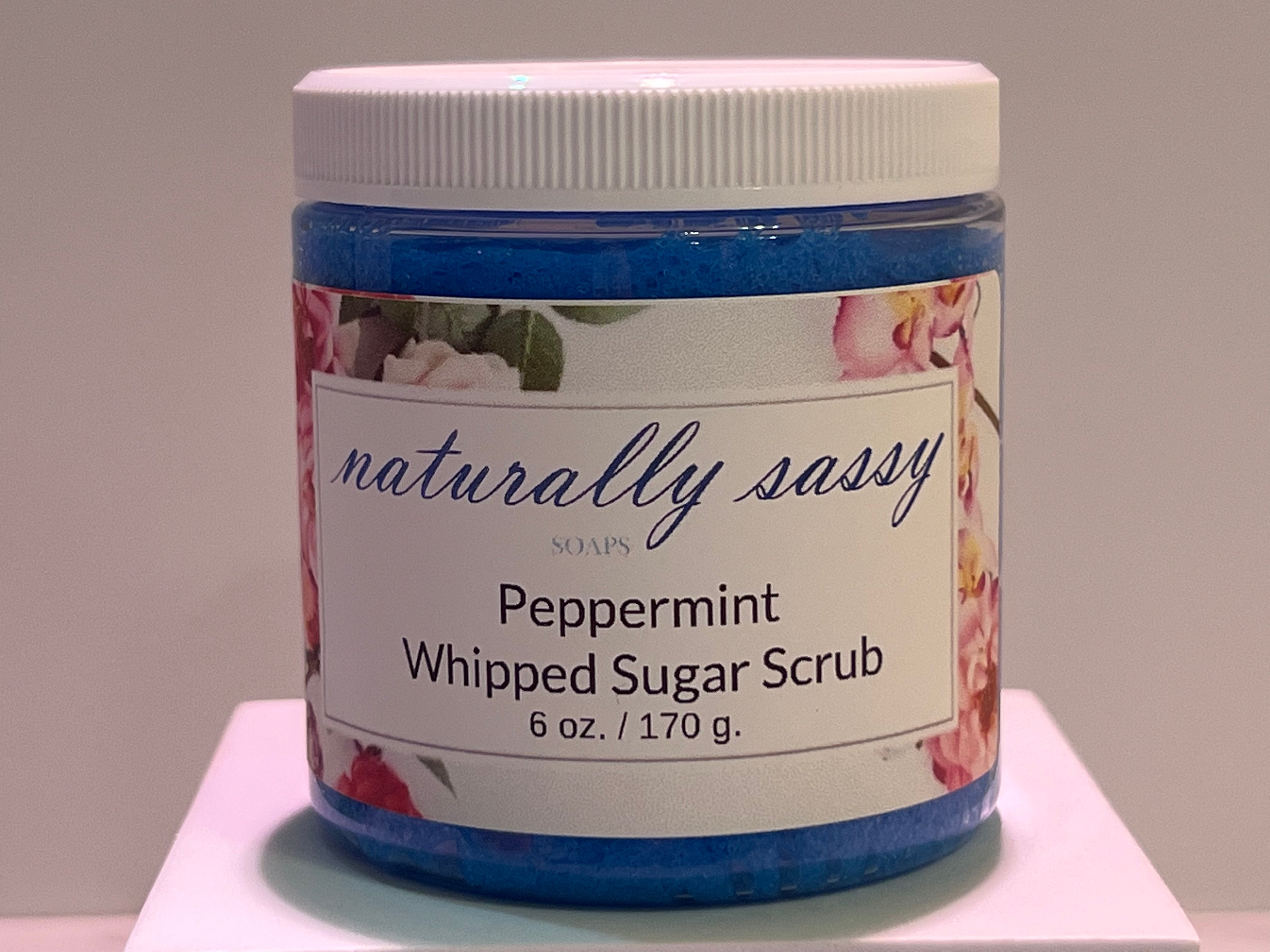 Peppermint Whipped Sugar Scrub