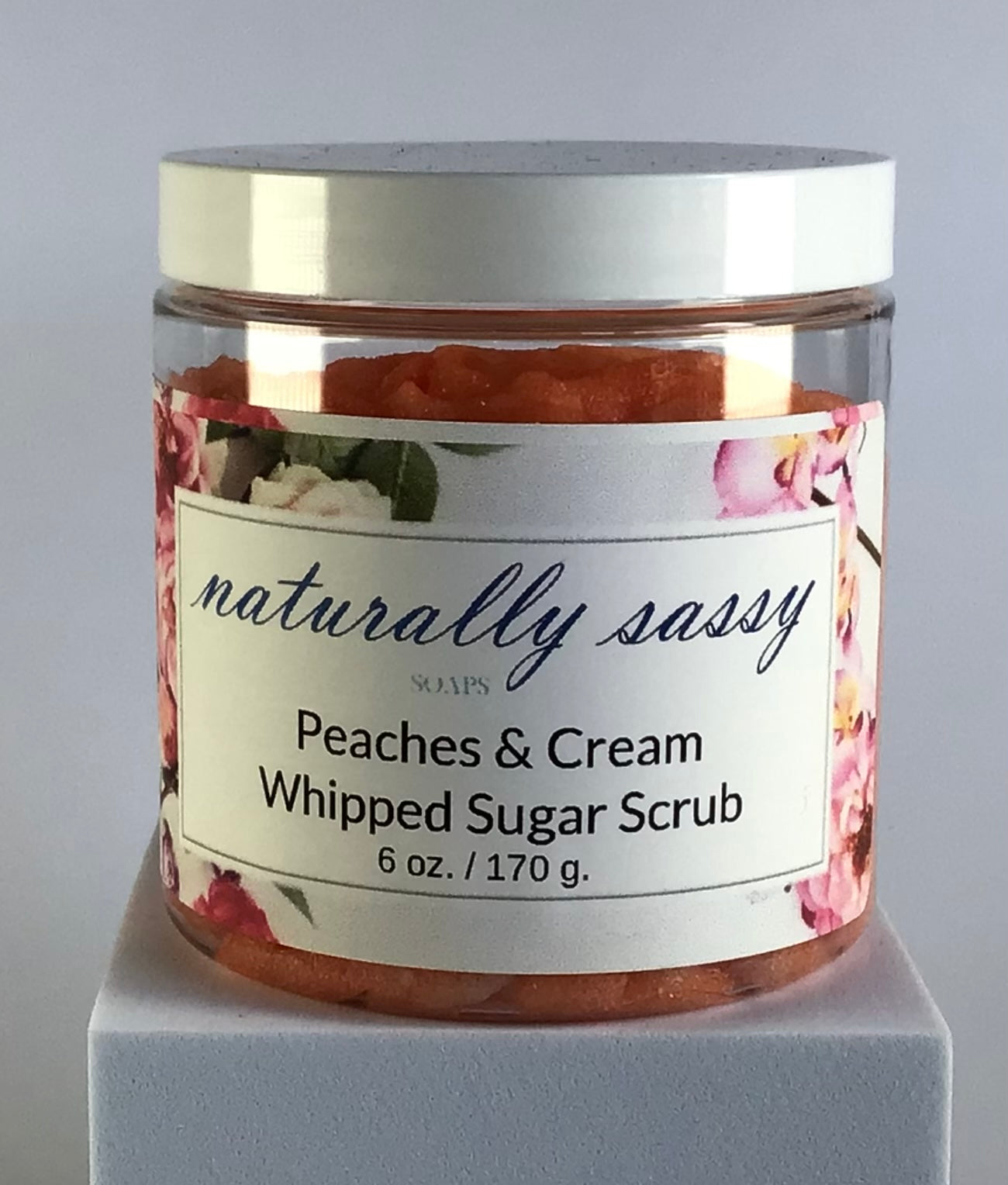 Peaches & Cream Whipped Sugar Scrub