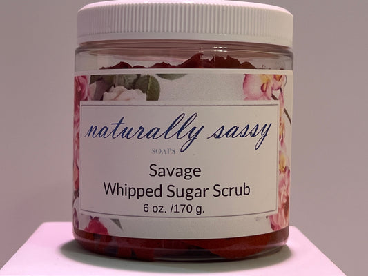 Savage Whipped Sugar Scrub