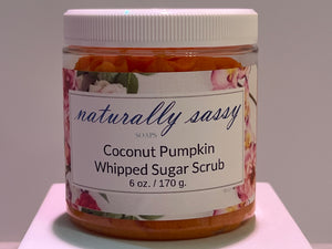 Coconut Pumpkin Whipped Sugar Scrub