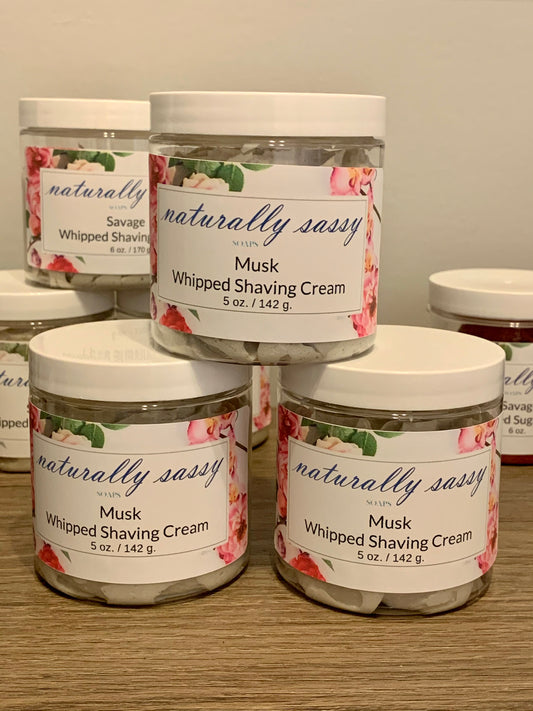 Musk Whipped Shaving Cream