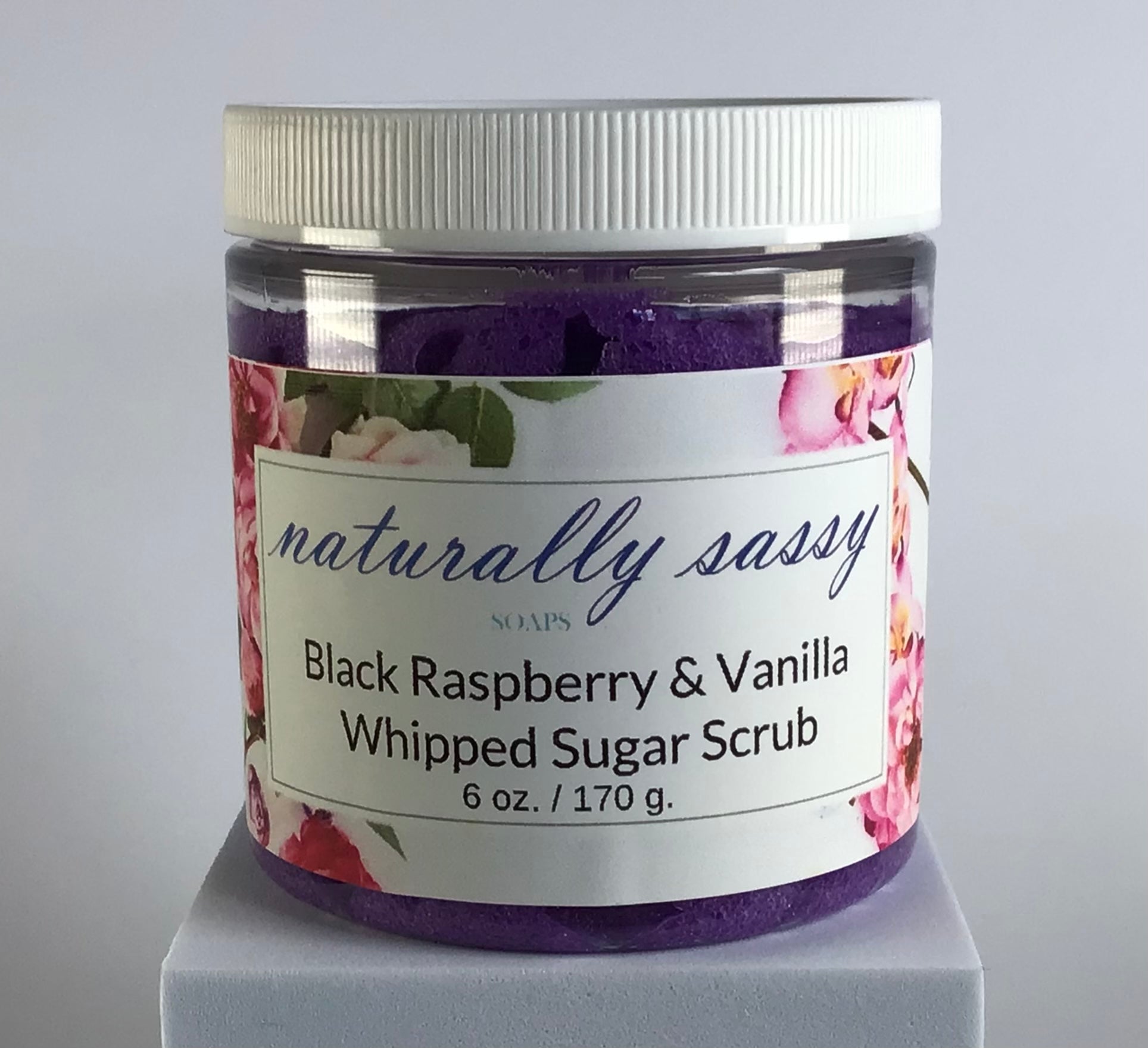 Black Raspberry Vanilla Whipped Sugar Scrub