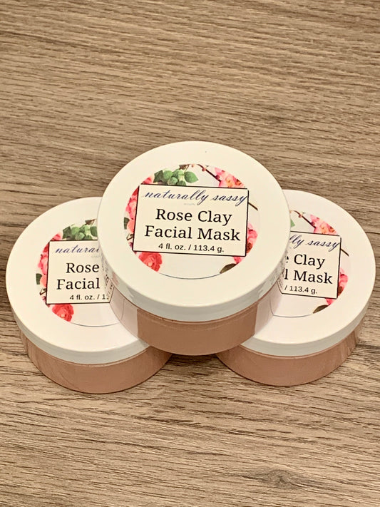 Rose Clay Facial Mask