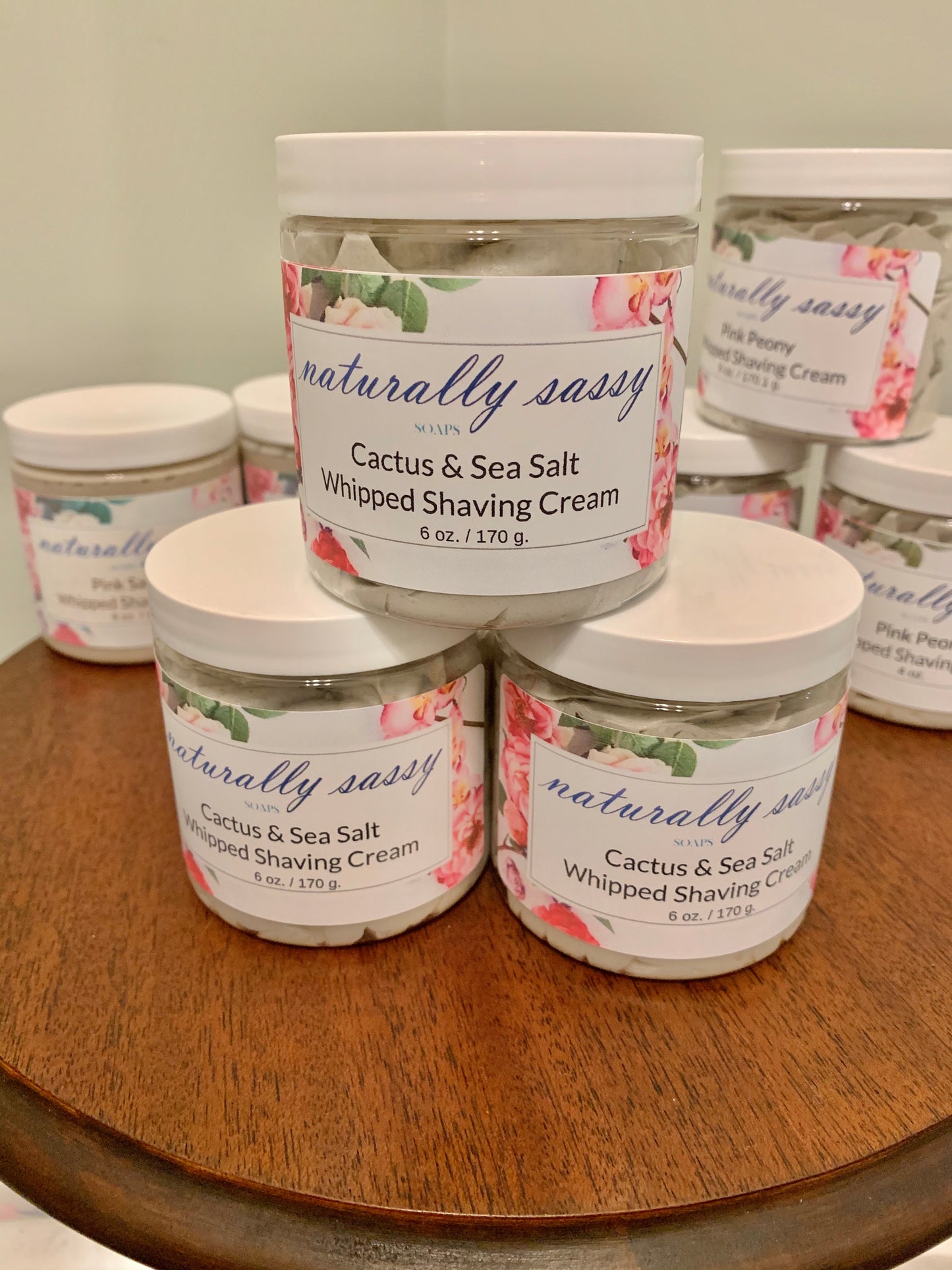 Cactus and Sea Salt Whipped Shaving Cream