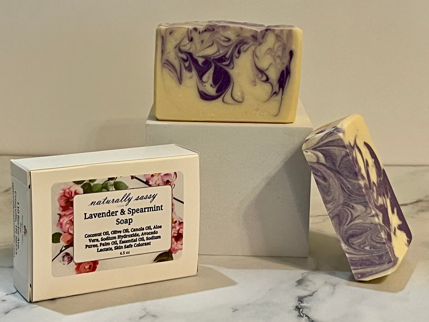 Lavender and Spearmint Soap