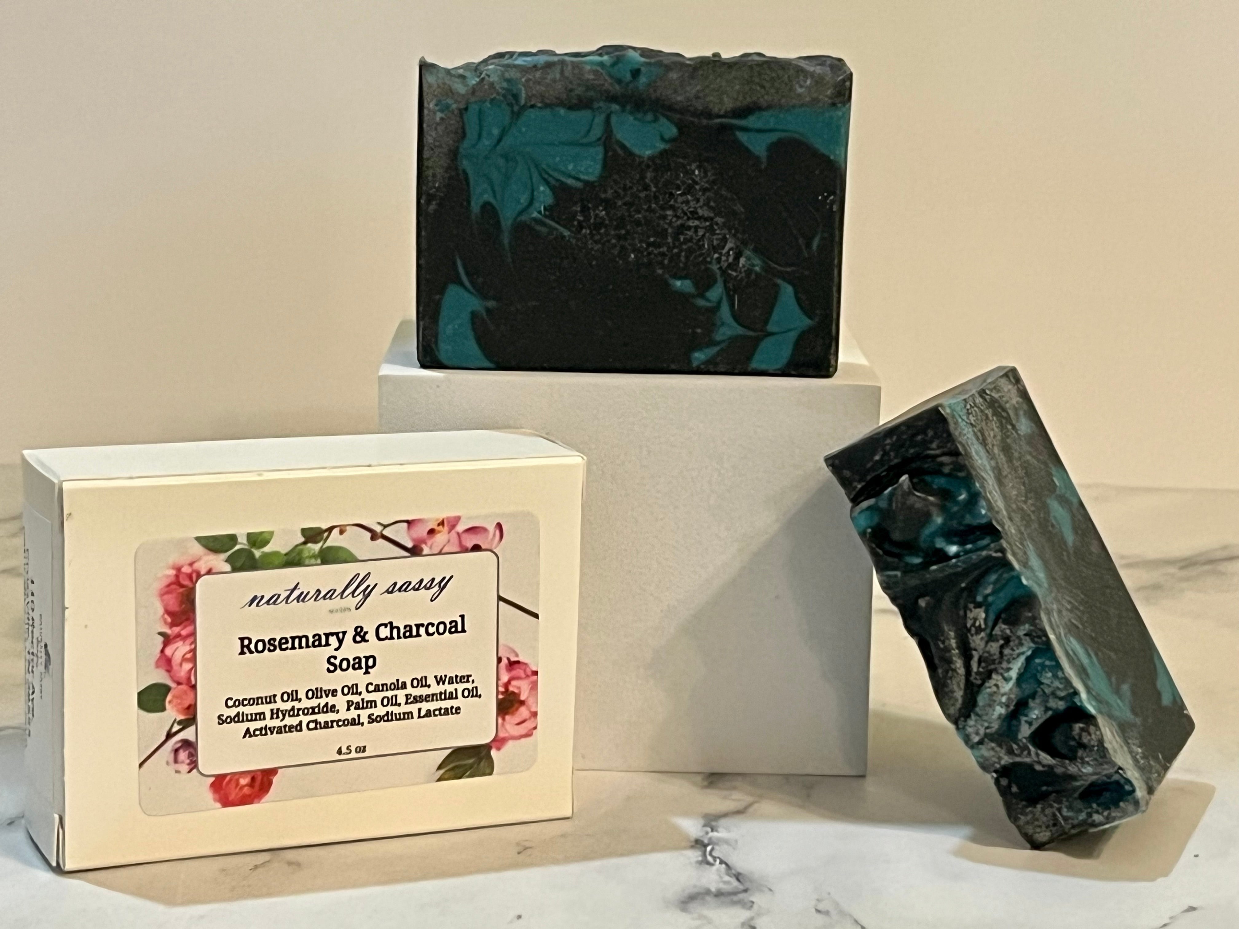 Rosemary and Charcoal Facial Soap
