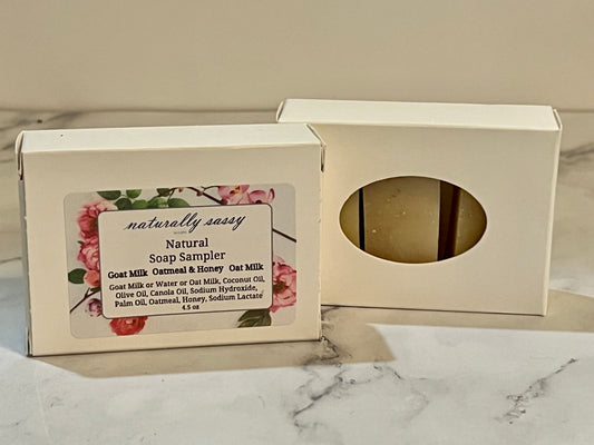 Natural Soap Sampler Pack