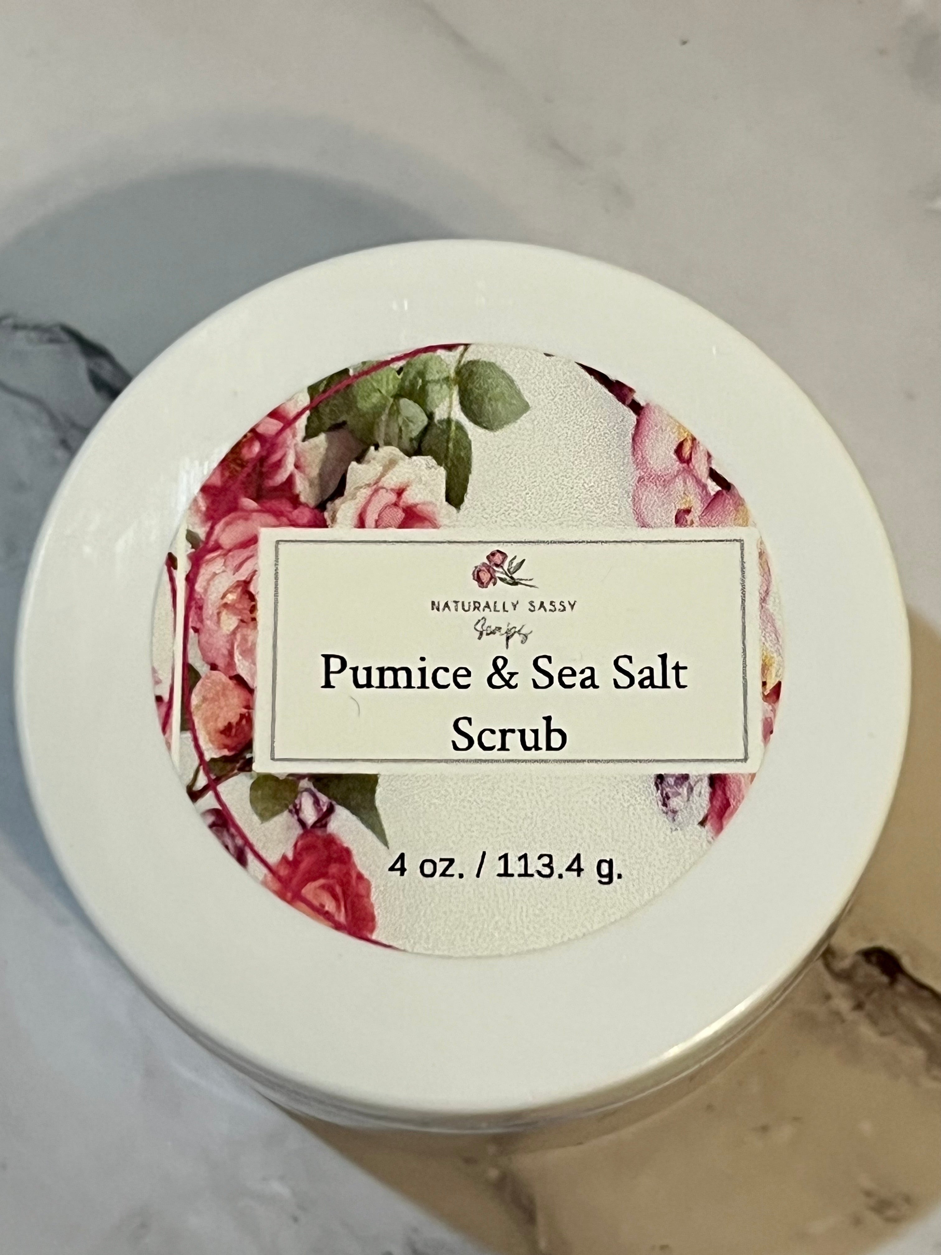 Pumice and Sea Salt Scrub
