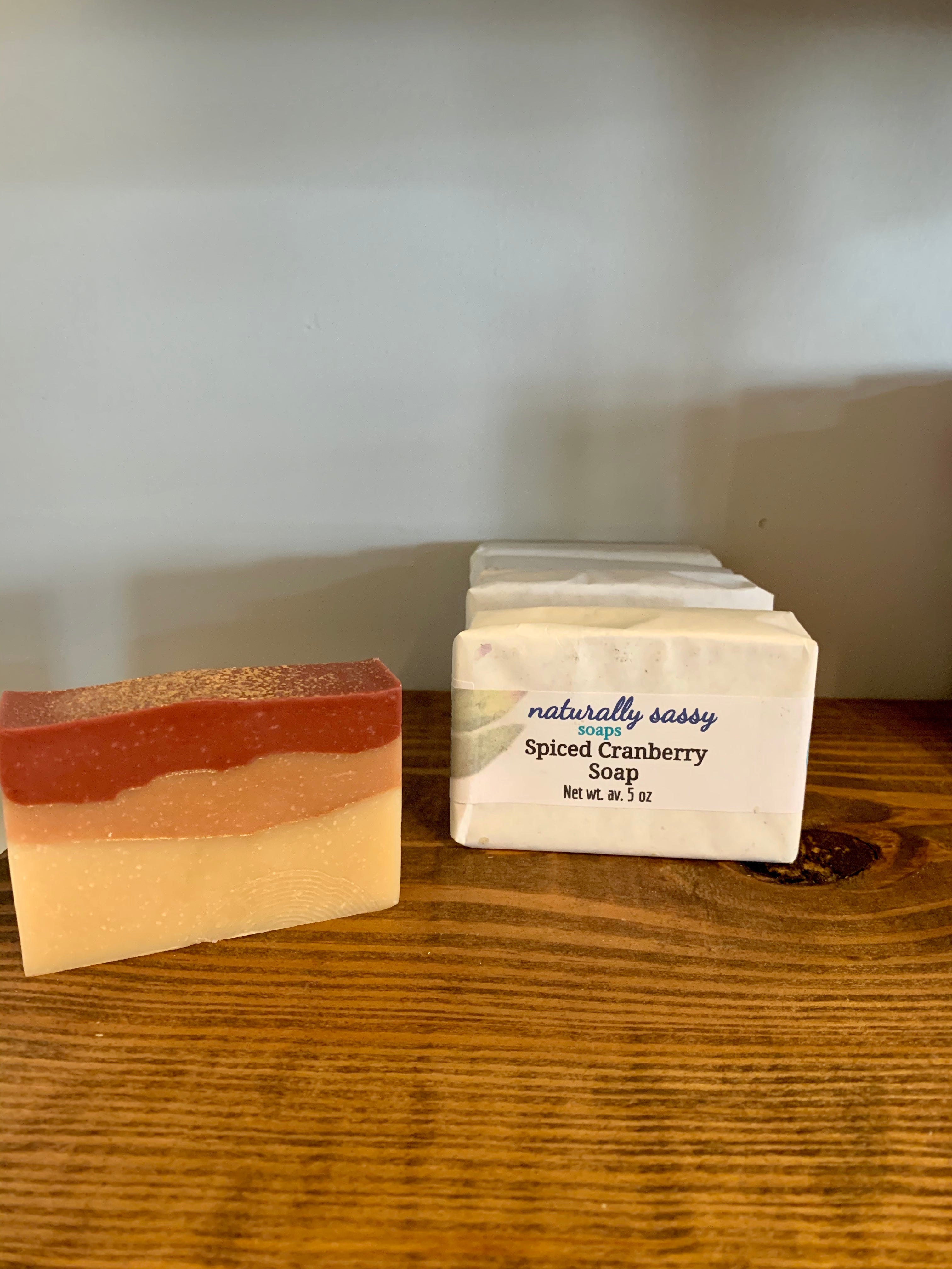 Spiced Cranberry Soap