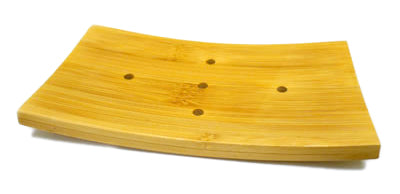 Curve Bamboo Soap Dish