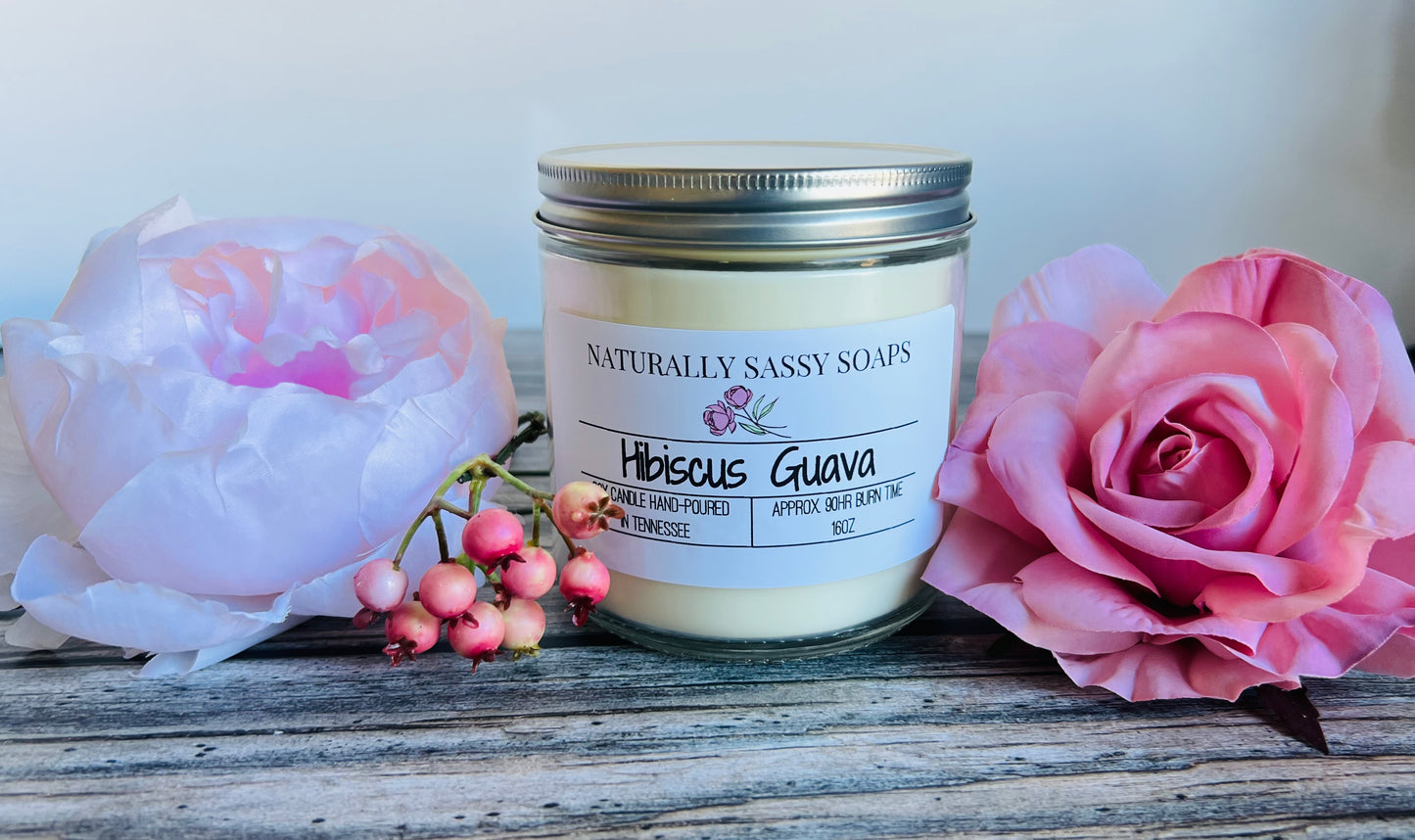 Candles 16oz. Flint Jar